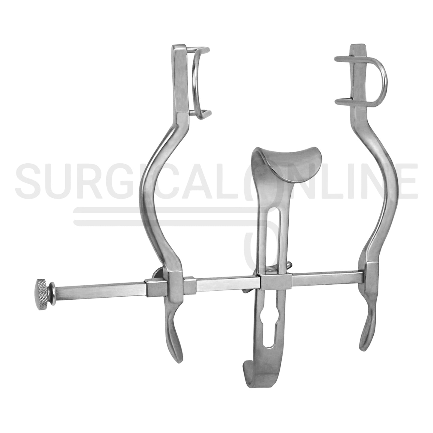 Pediatric Balfour Retractor 4.00" Spread With Fenestrated Blades