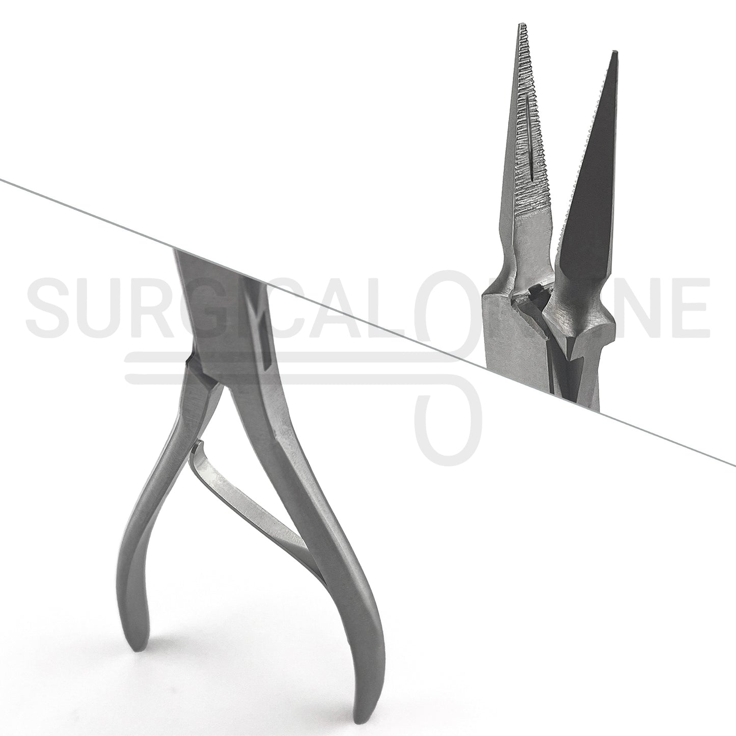 Virtus Splinter Forceps Straight 6:00"