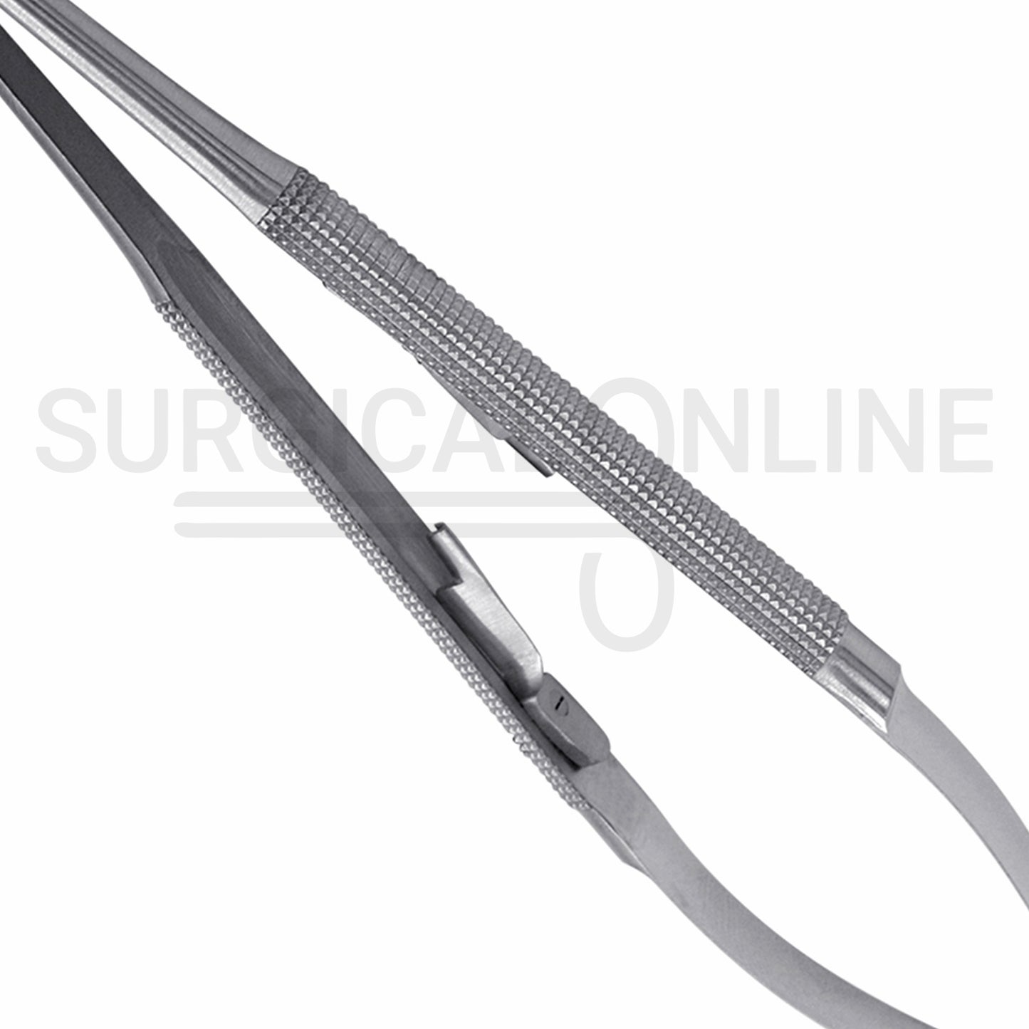 Castroviejo Micro Needle Holder 4.5″ Straight Smooth Tip With Lock