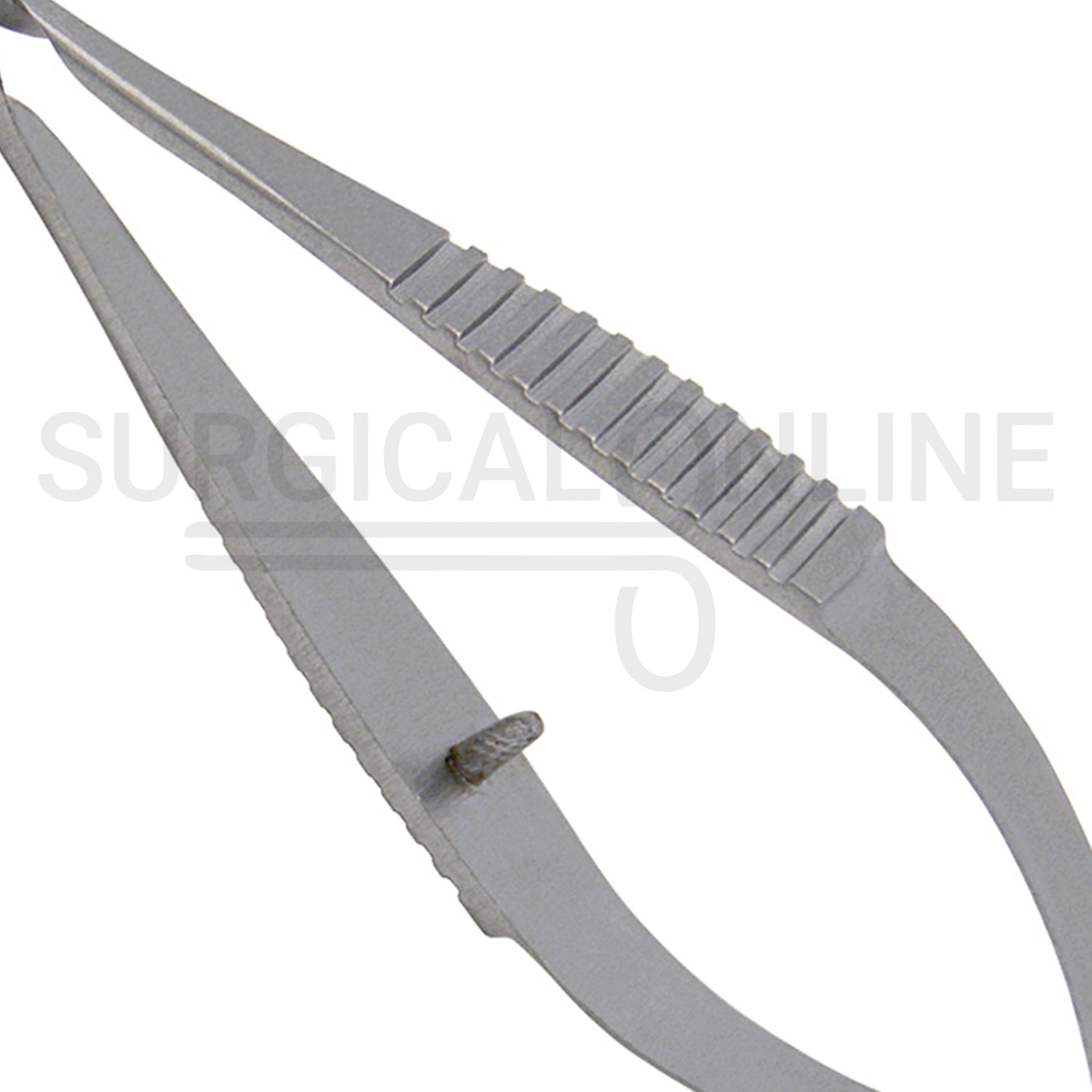 Micro Vannas Scissors Spring Handle 3″ Straight Sharp Blades