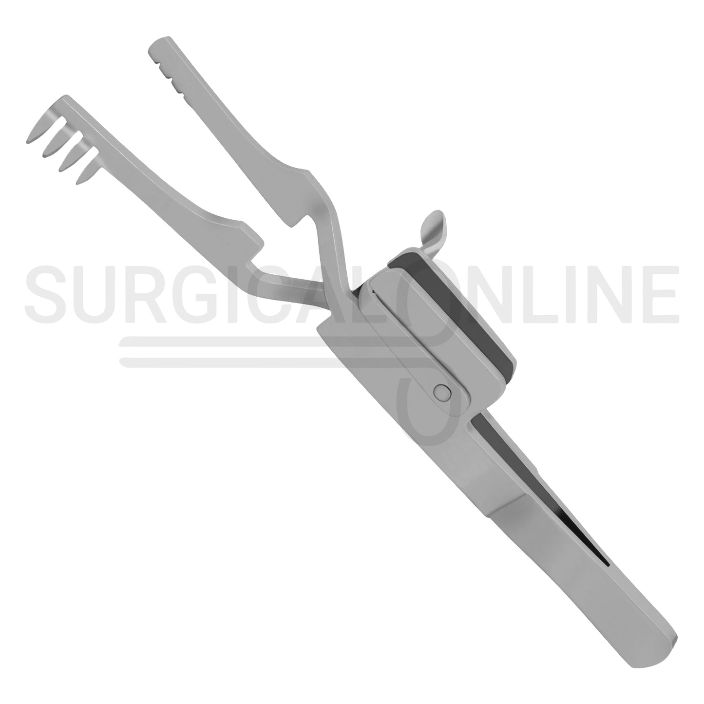Cross Action (Automatic Skin) Retractor Sharp 4×4 Prong 4.00"