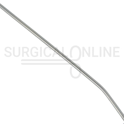 Frazier Suction Tube 6FR (2.00mm) Finger Cut-Off Angled 7.6" Aspirator