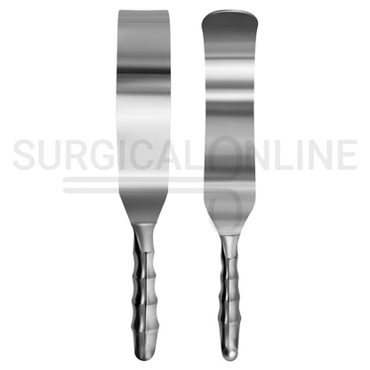 Deaver Retractor 2" X 12" Hollow Grip Handle