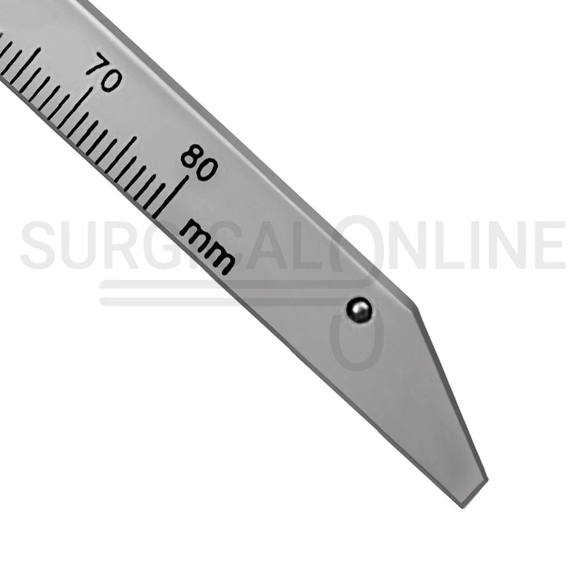 Beerendonk Caliper 0–80mm Measuring Double Sided Scale