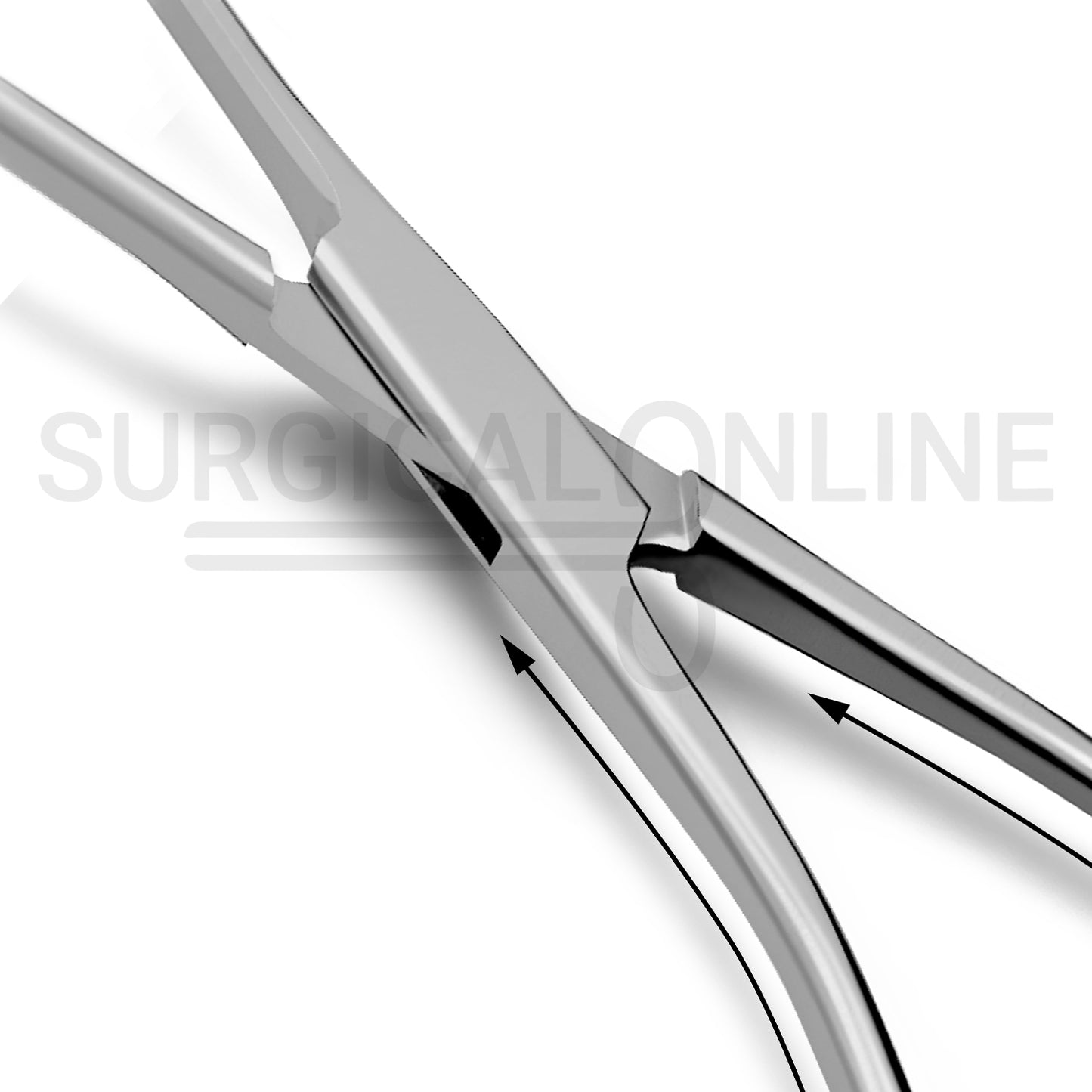 Young Tongue Forceps 6.5″ With Rubber Inserts Jaws