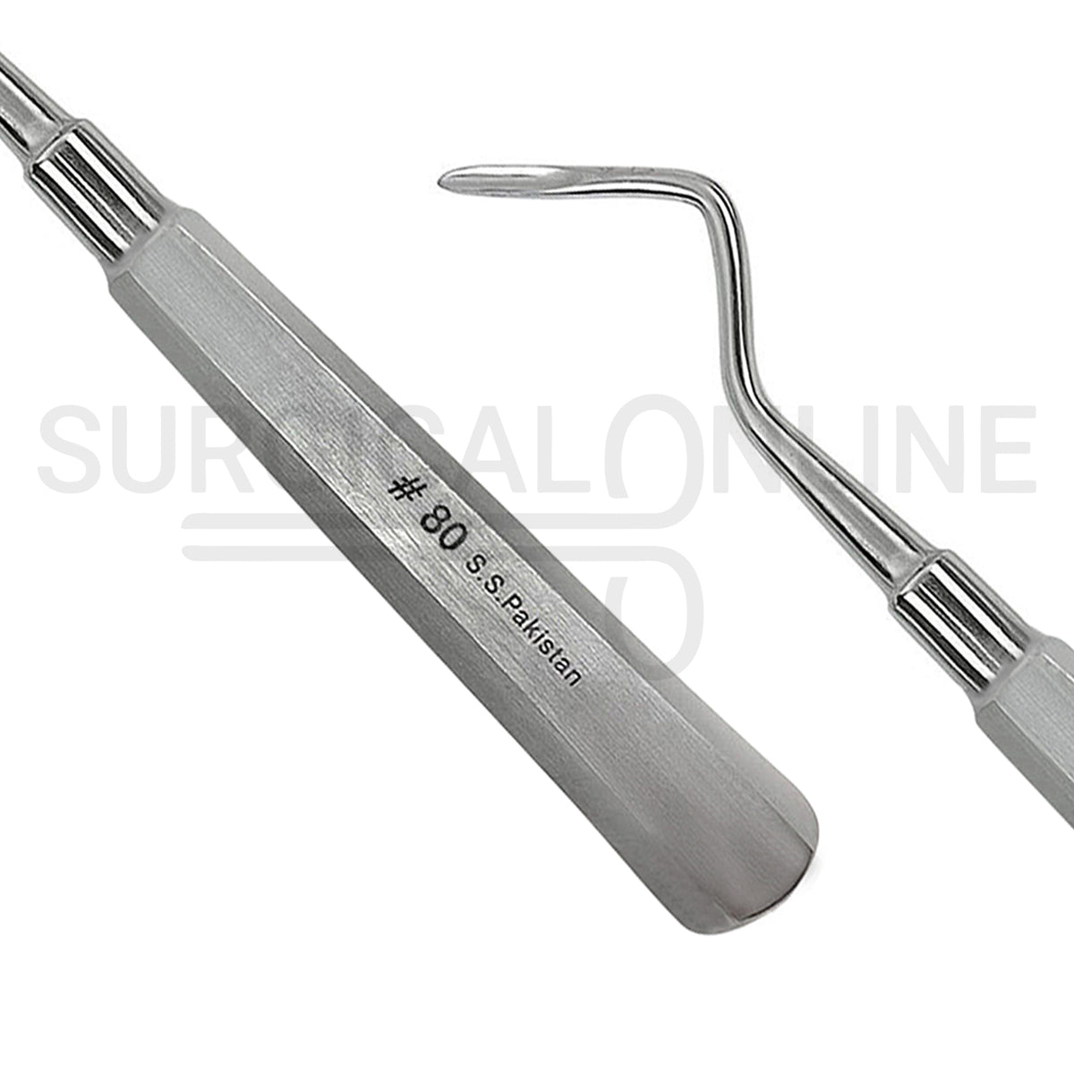 Dental Root Tip Pick Elevator #80 Right Angle 6″
