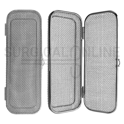 Sterilization Mesh Box Perforated Tray Basket 9.25″ x 3″
