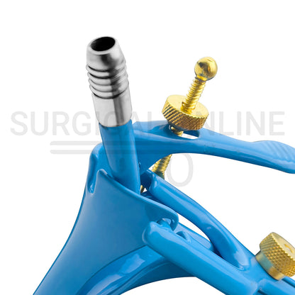 4 Pcs LLETZ LEEP Pederson Vaginal Speculum Blue Coated S, M, L & XL Set