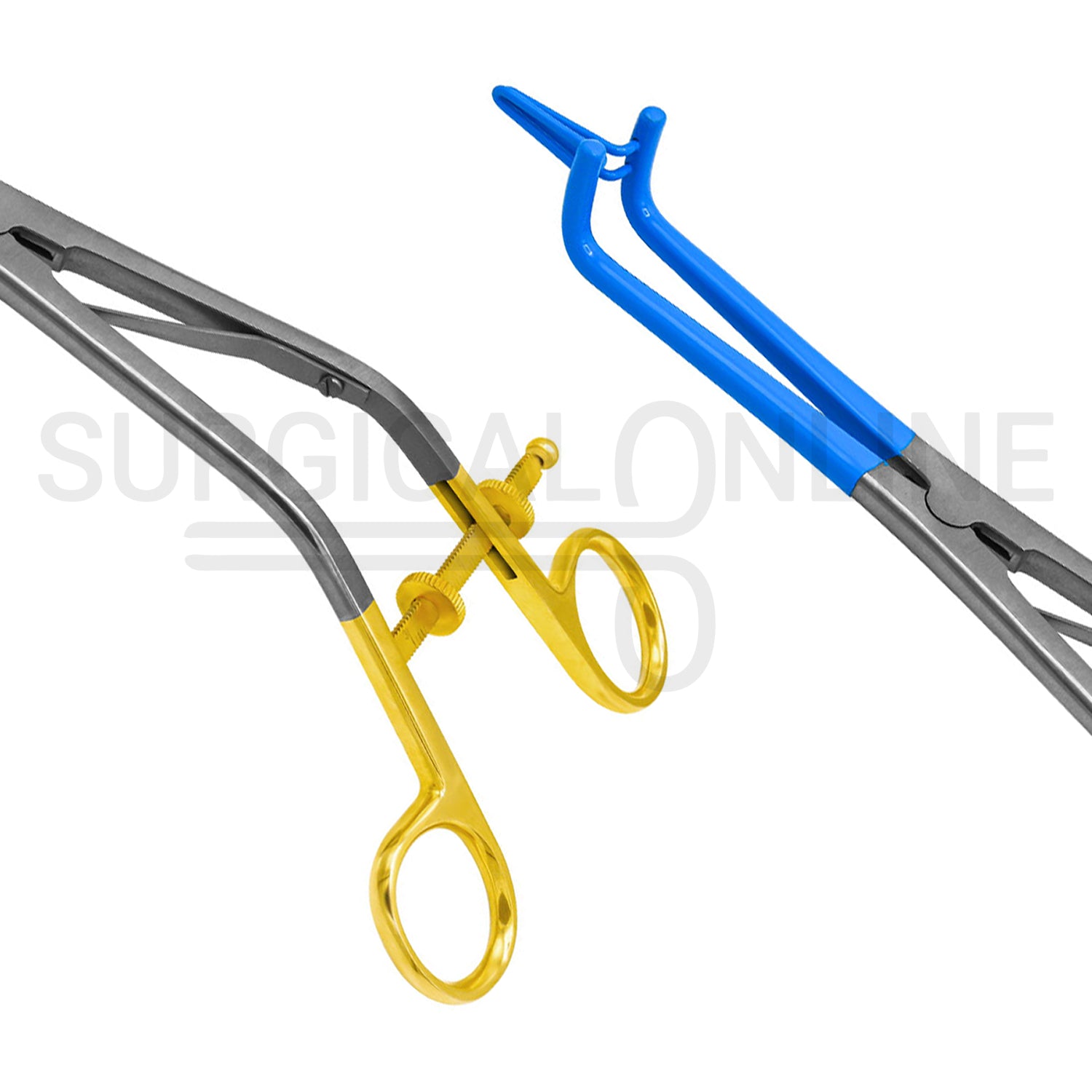 Kogan Non-Conductive Endocervical Speculum 9.5″ Blue Coated