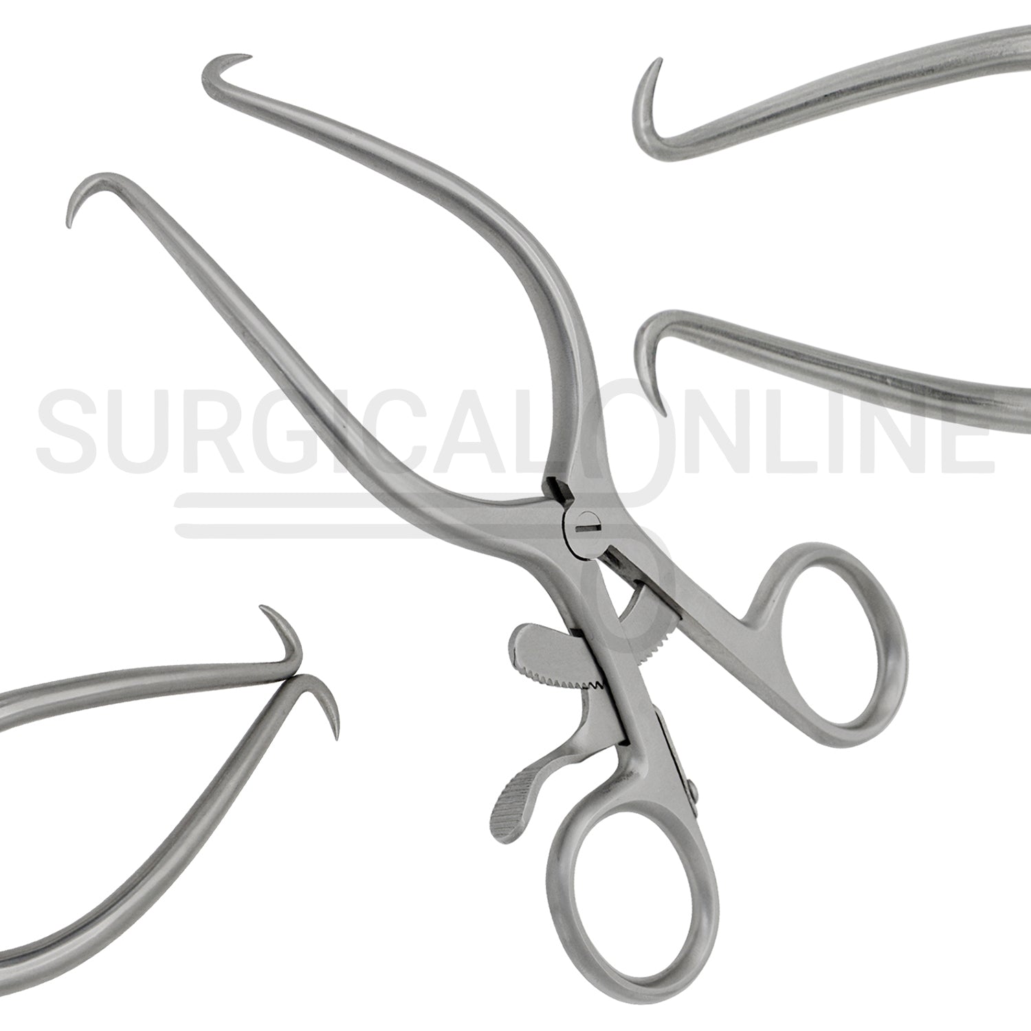 Gelpi Retractor With Grip Lock 7.00"