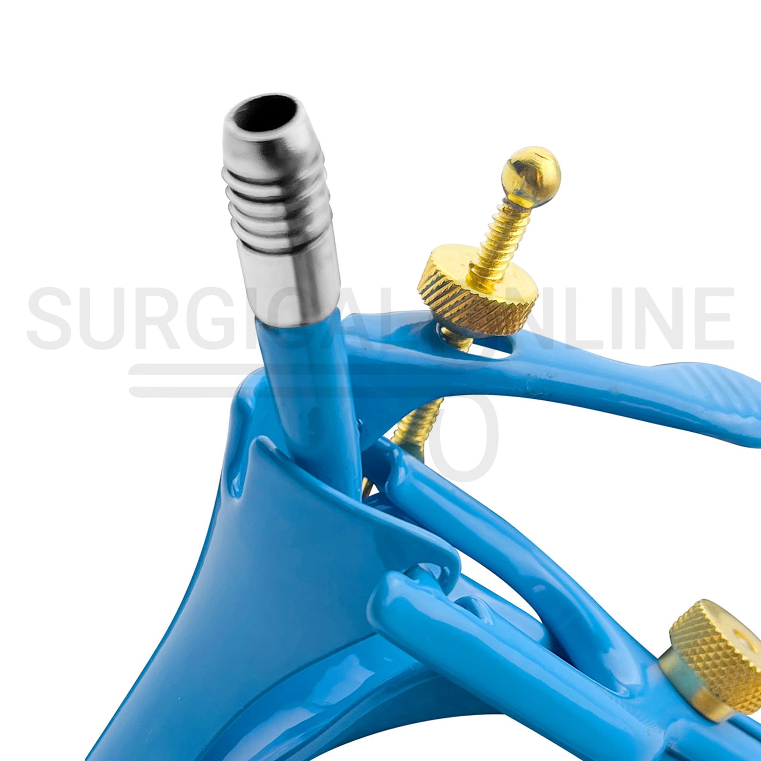 LLETZ LEEP Pederson Vaginal Speculum Blue Coated X-Large