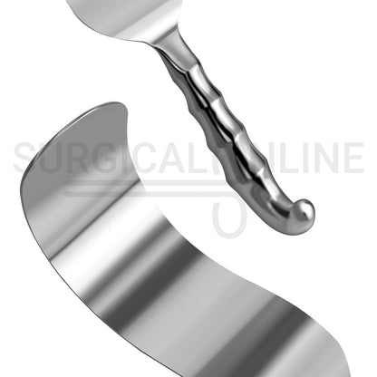Deaver Retractor 4" X 13" Hollow Grip Handle