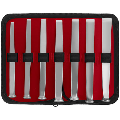 7 Pcs US Army Pattern Chisel Straight 6mm – 18mm Set