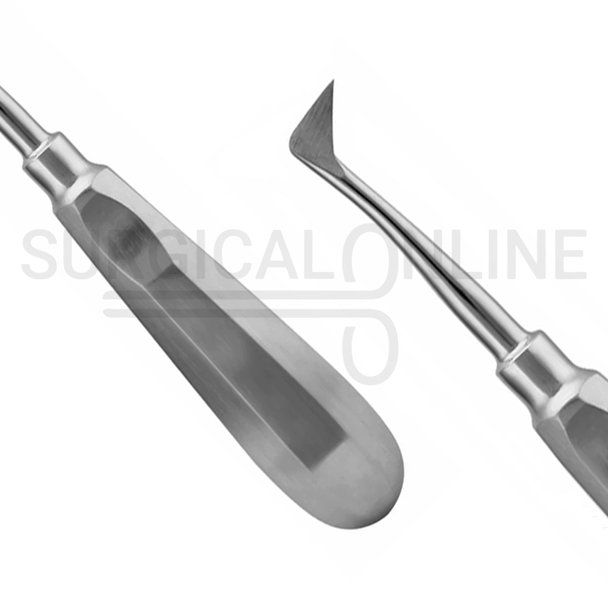 2 Pcs Dental Seldin Elevator #1L Left & #1R Right Angled Set