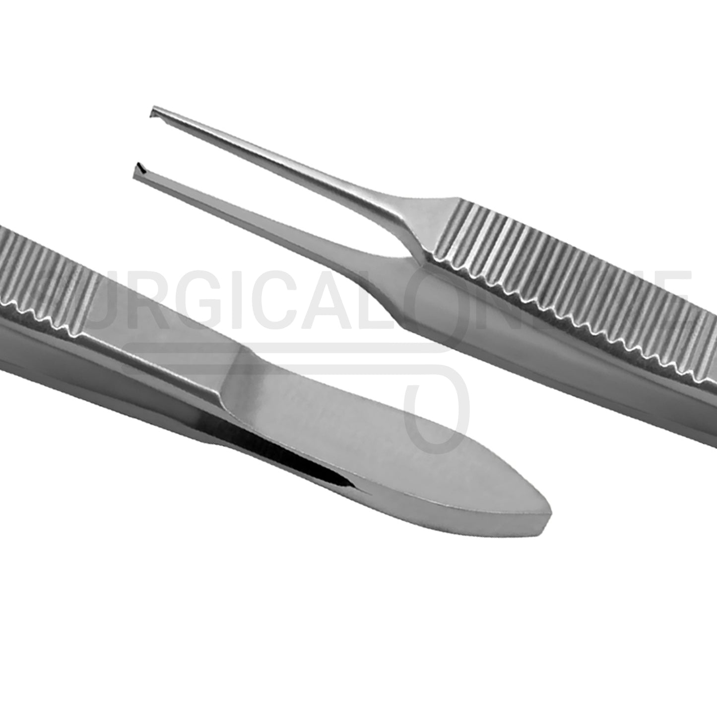 Graefe Iris Forceps Straight 1/2 Teeth 3.00"