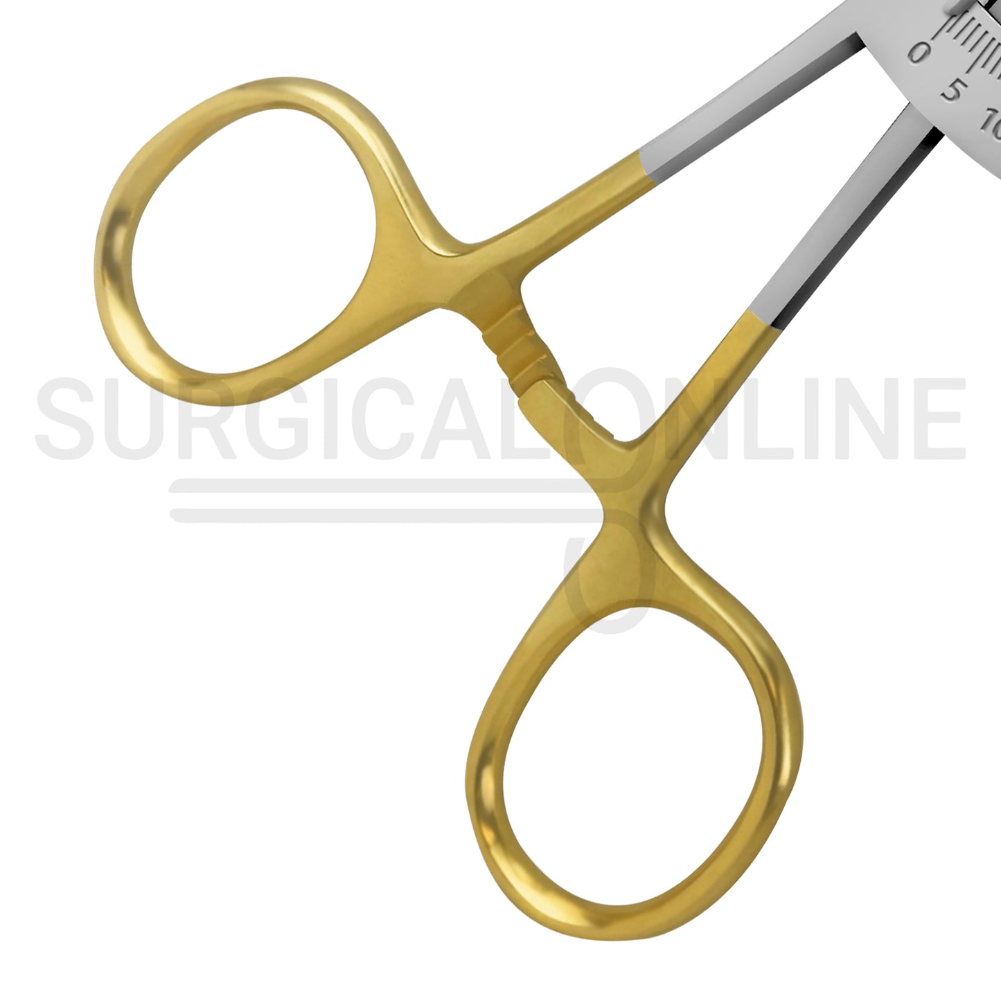 Bone Ridge Mapping Caliper 6.5″ 0–35mm Scale W/Gold Handles