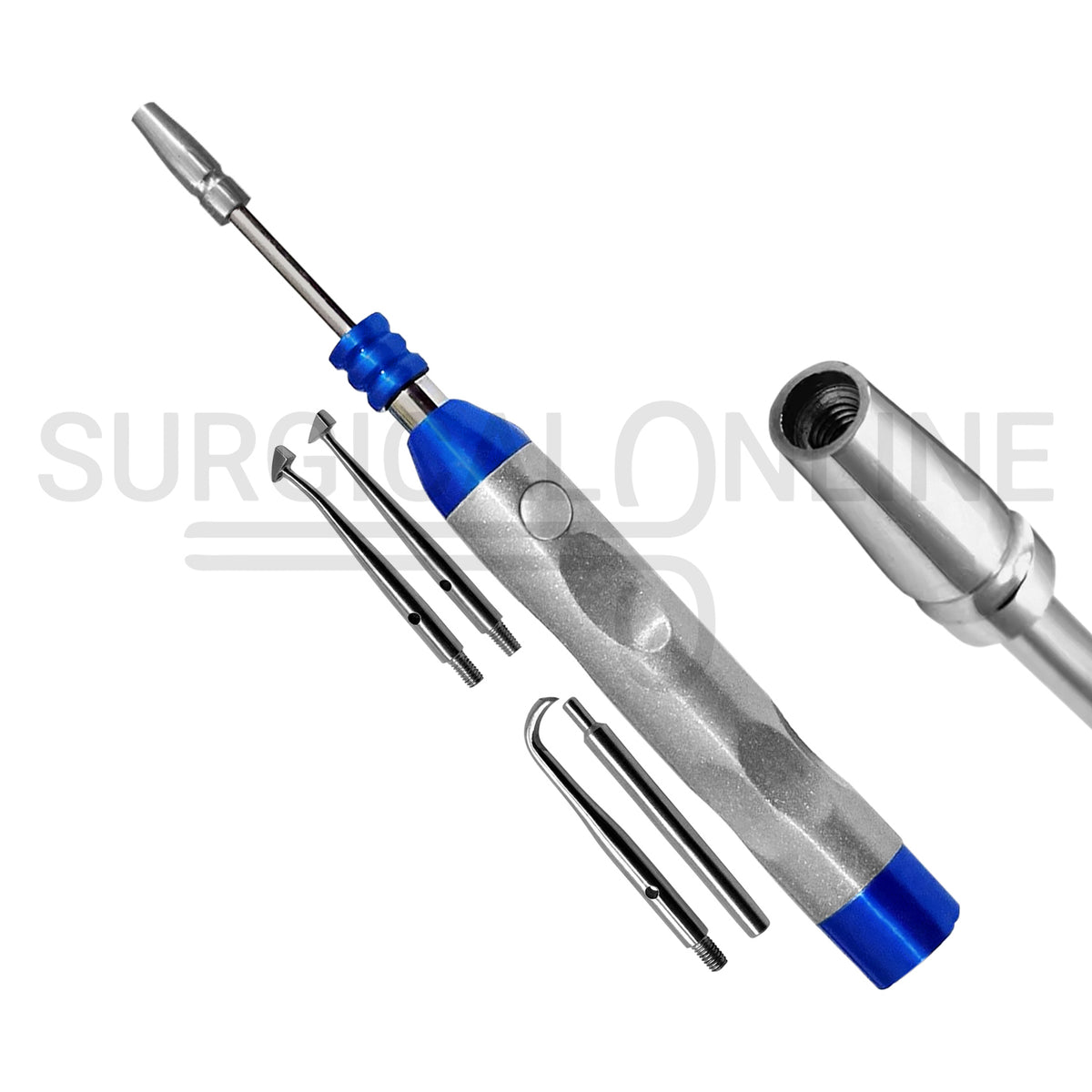 5 Pcs Automatic Dental Crown Remover Gun Set