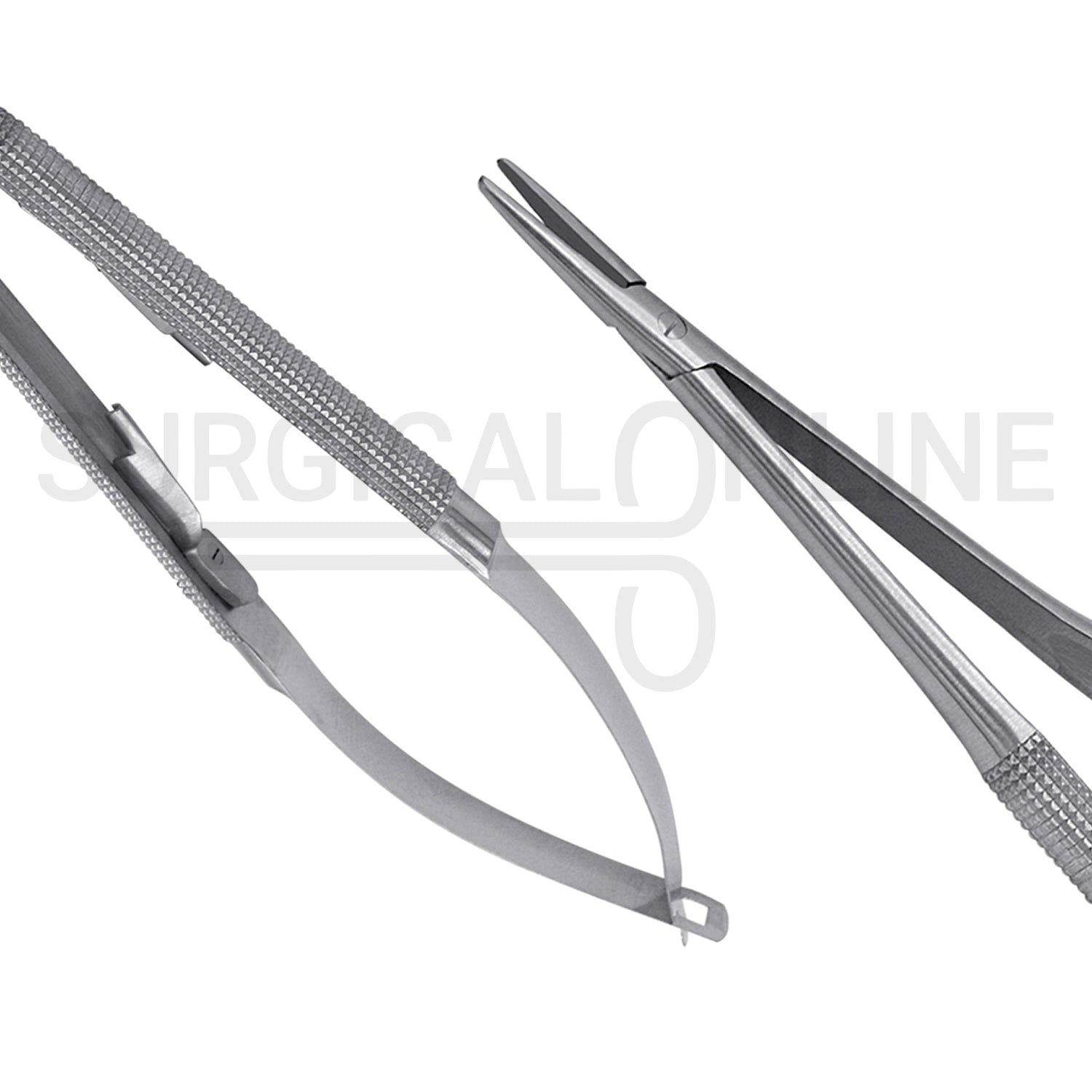 Castroviejo Micro Needle Holder 4.5″ Straight Smooth Tip With Lock