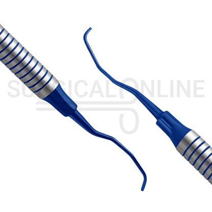 Dental Gracey Curette 11/12 Blue Coated Tips