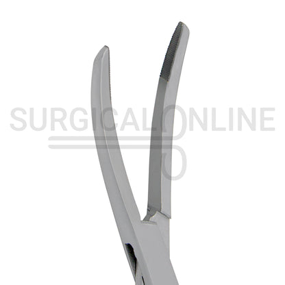 T/C Wynman Crown Remover Gripper Forceps 7″ Gold Ring Handle