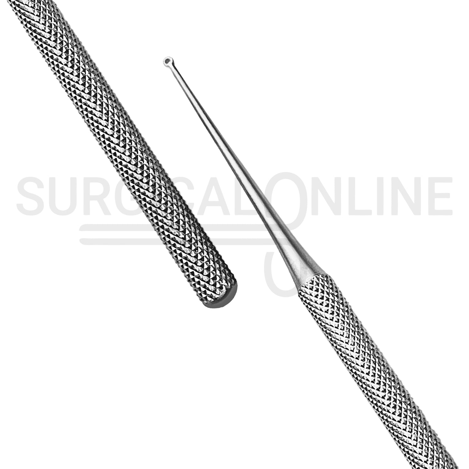 Buck Ear Curette 6.5″ Angled Sharp Blade #1