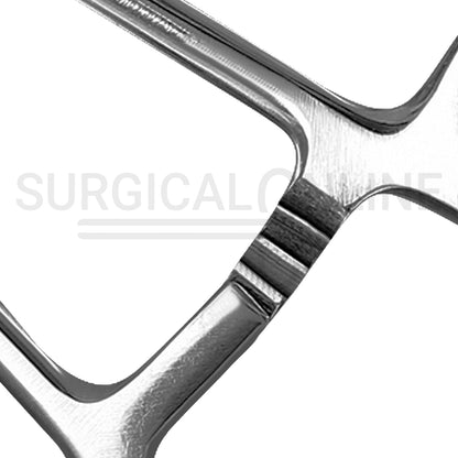 Duplay Uterine Tenaculum Forceps 10.00″ Double Curved