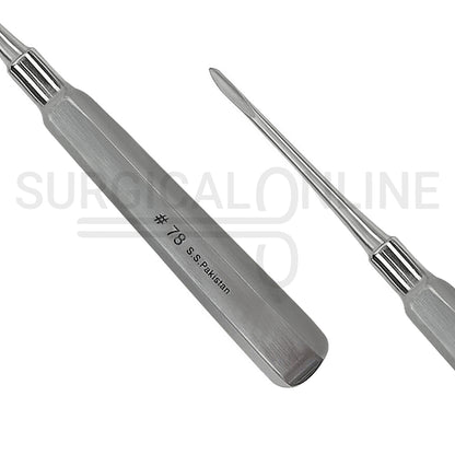 Dental Root Tip Pick Elevator #78 Straight 6″