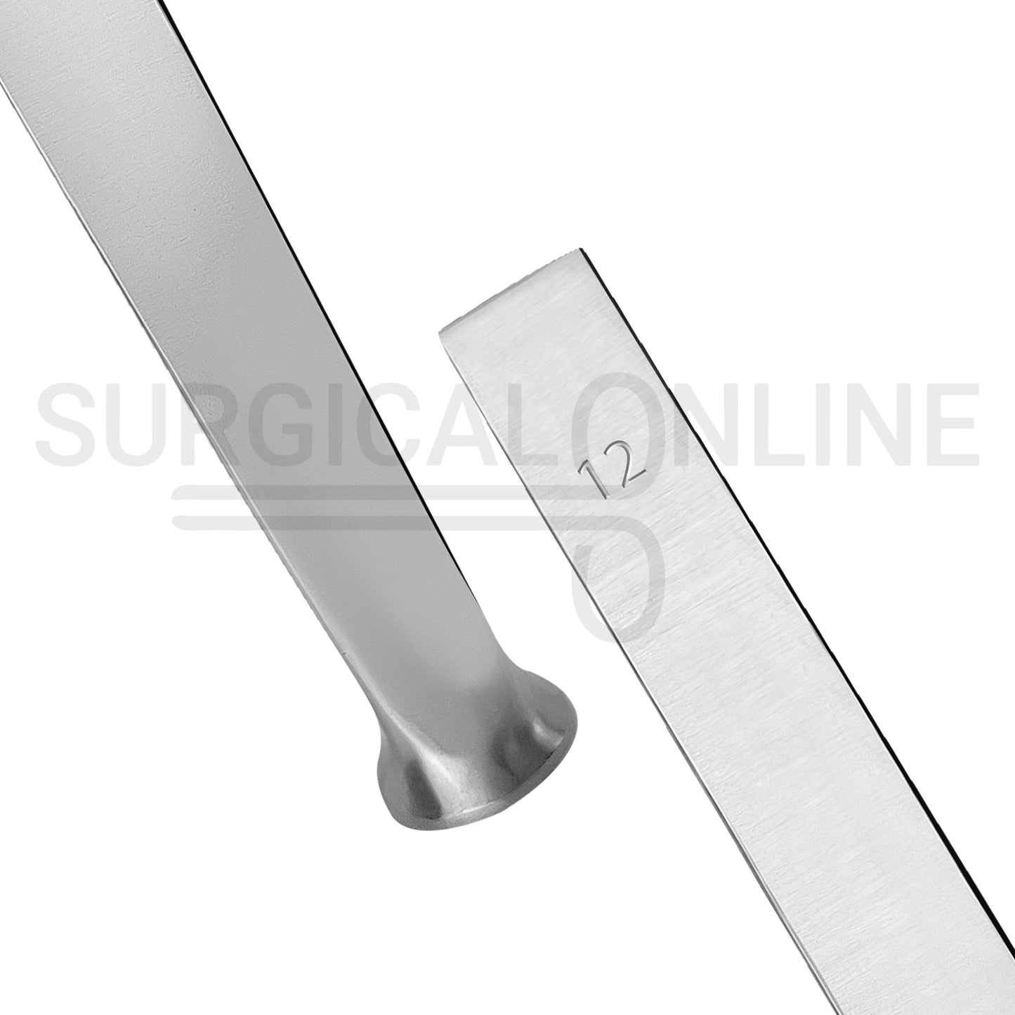 US Army Pattern Osteotome 6.25" Straight 12mm Wide