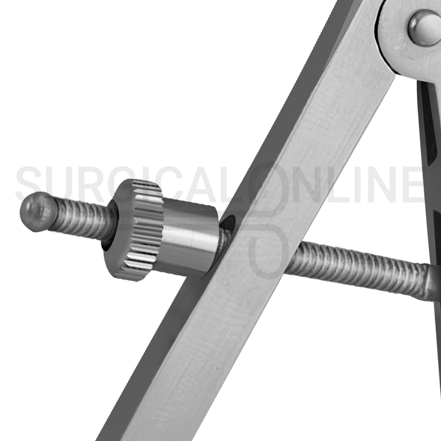 Castroviejo Caliper 3.5″ Angled Graduated 0–20mm