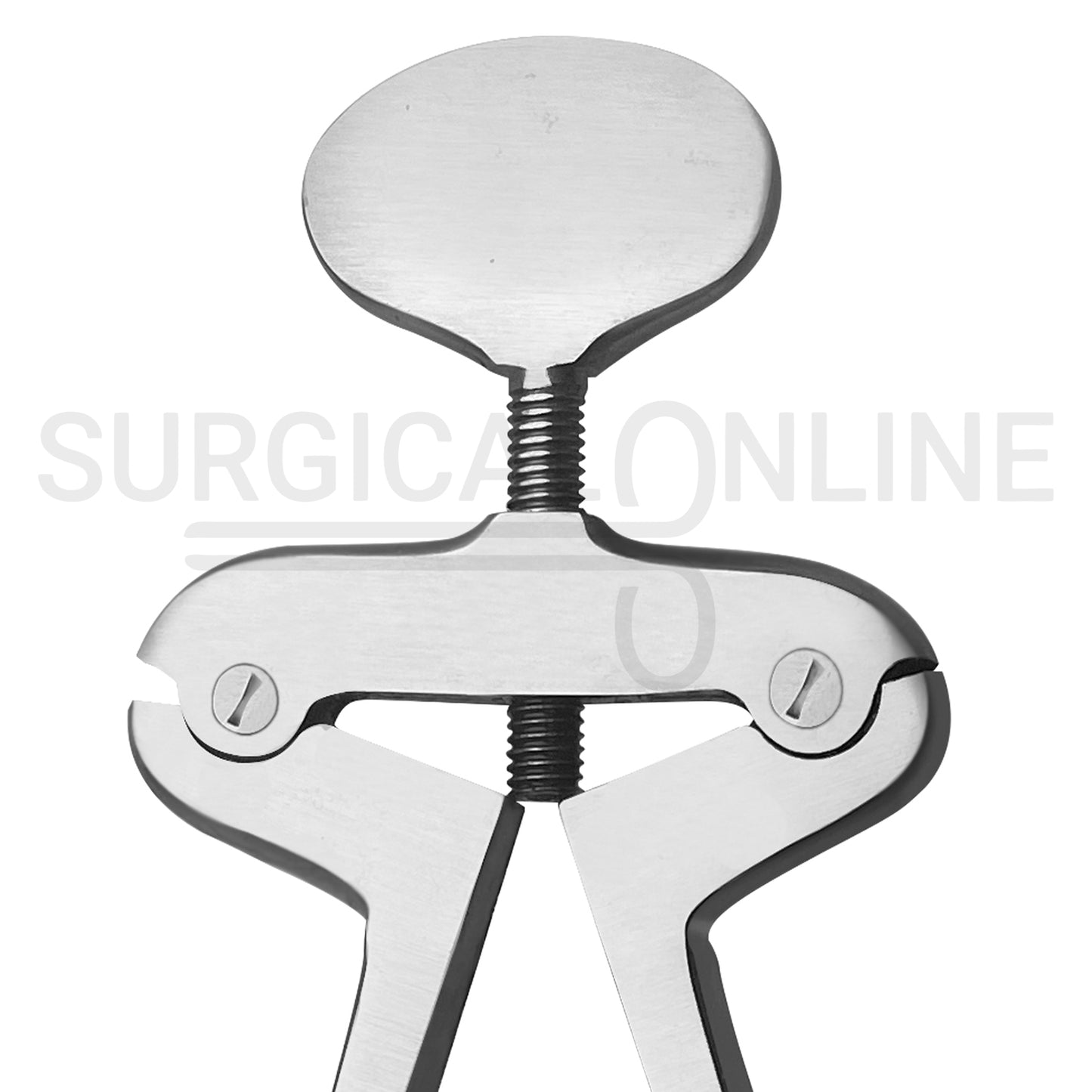 Heister Mouth Gag 5″ Serrated Jaws With Screw-Lock Mechanism