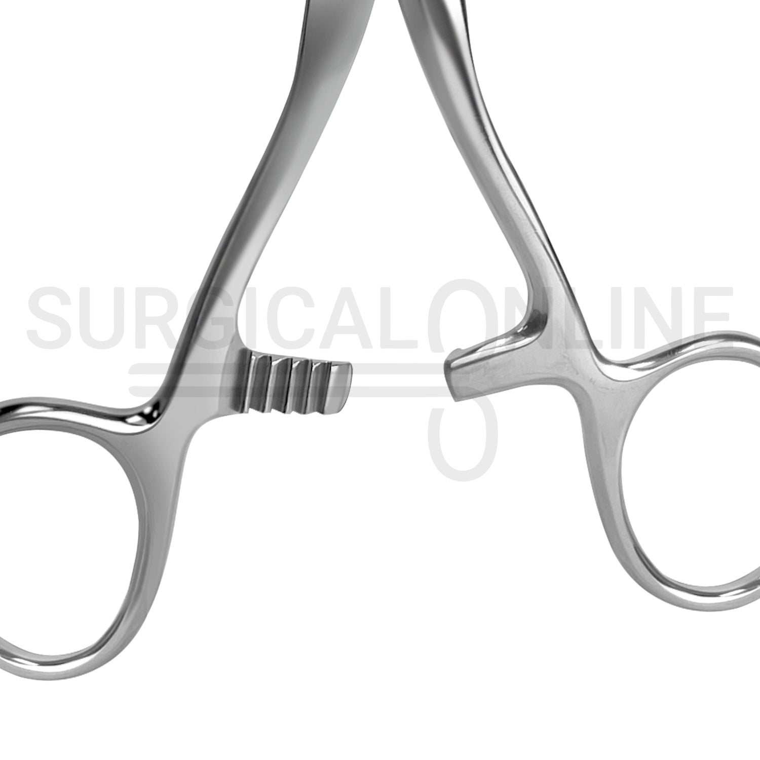 Collin Tongue Seizing Forceps 6.75″ With 25mm Wide Jaws