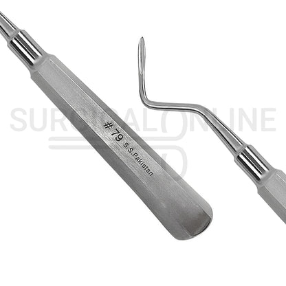 Dental Root Tip Pick Elevator #79 Left Angle 6″
