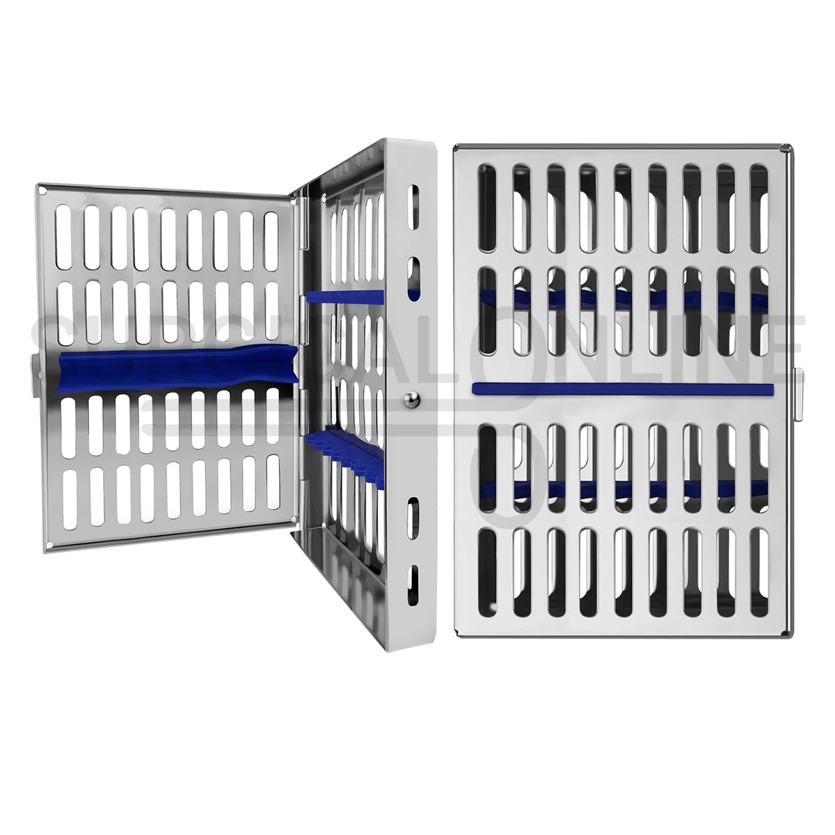 10 Instrument Sterilization Cassette Tray 7″ × 5″