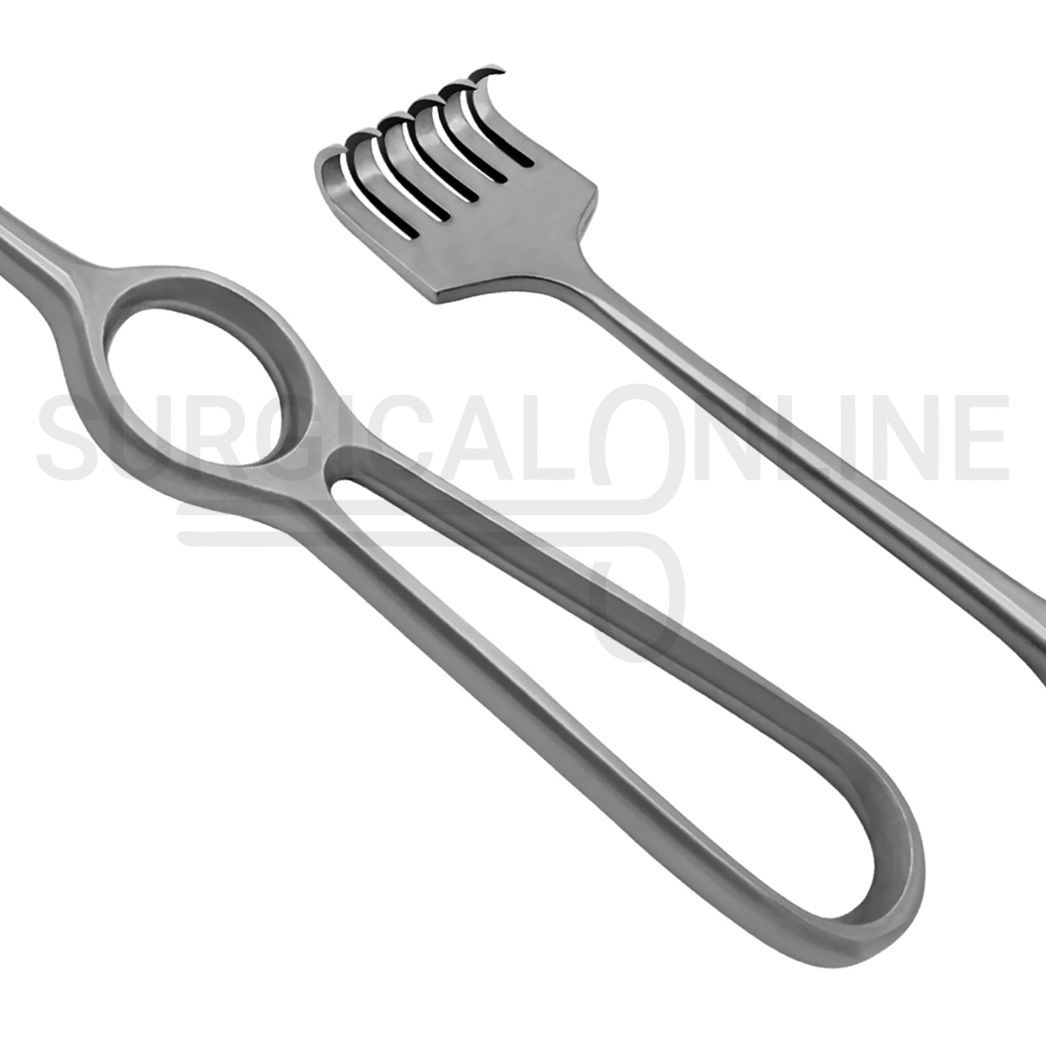 Volkman Retractor 8.50" Sharp 6 Prong