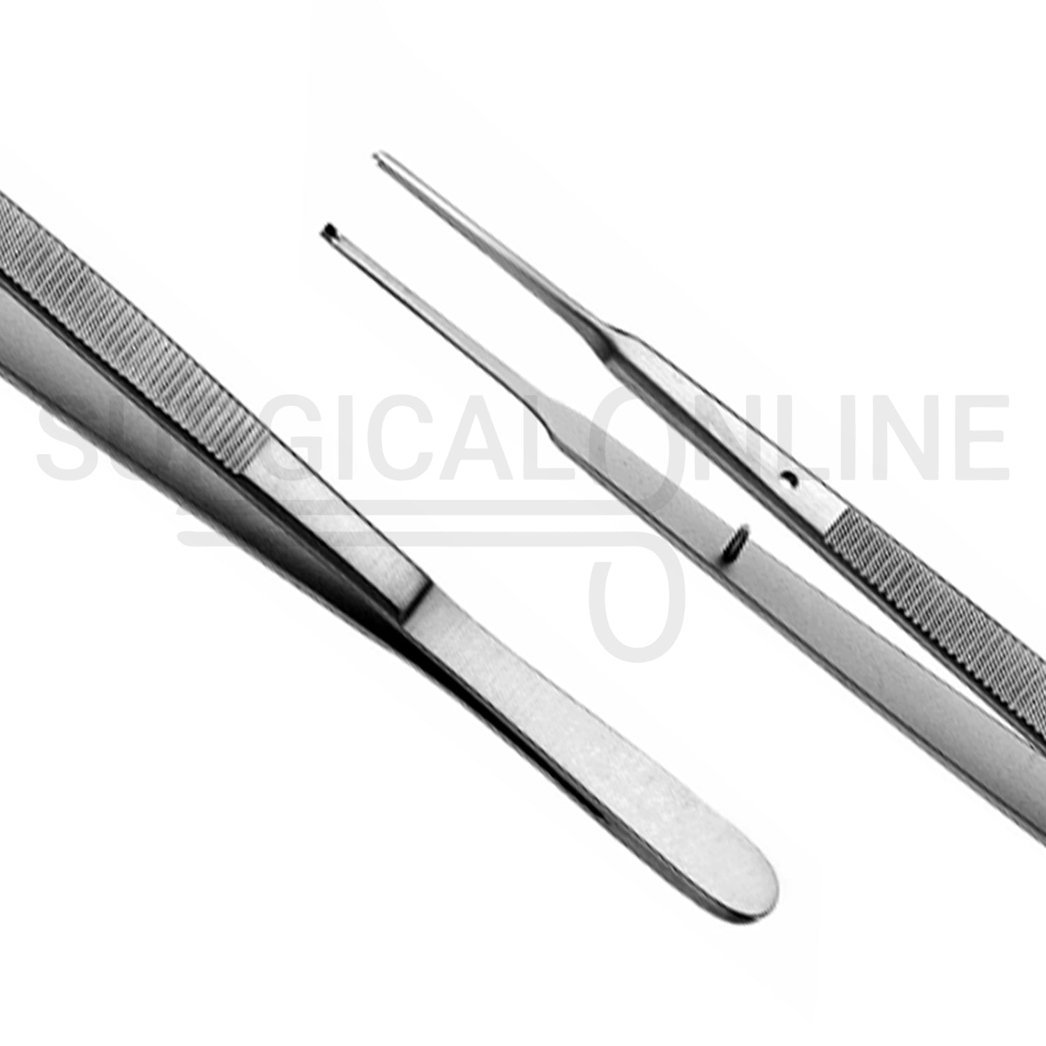 Gerald Tissue Forceps 1X2 Teeth 7.00"