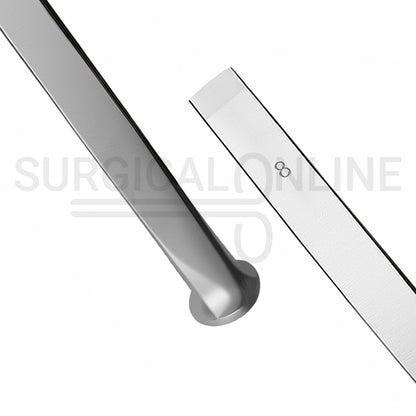 US Army Pattern Chisel 6.25″ Straight 8mm Wide
