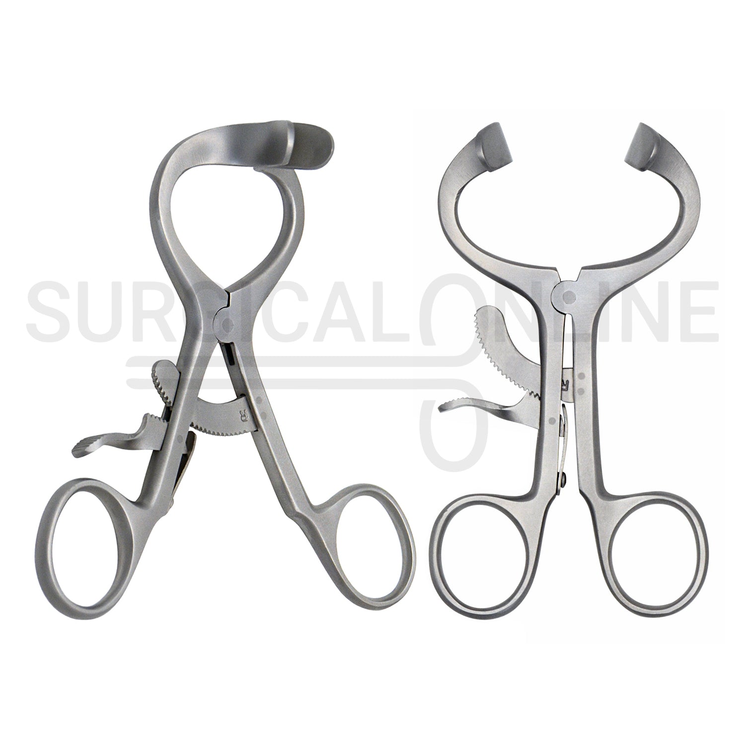 Molt Mouth Gag Retractor 3.5″ Curved Blades Pediatric