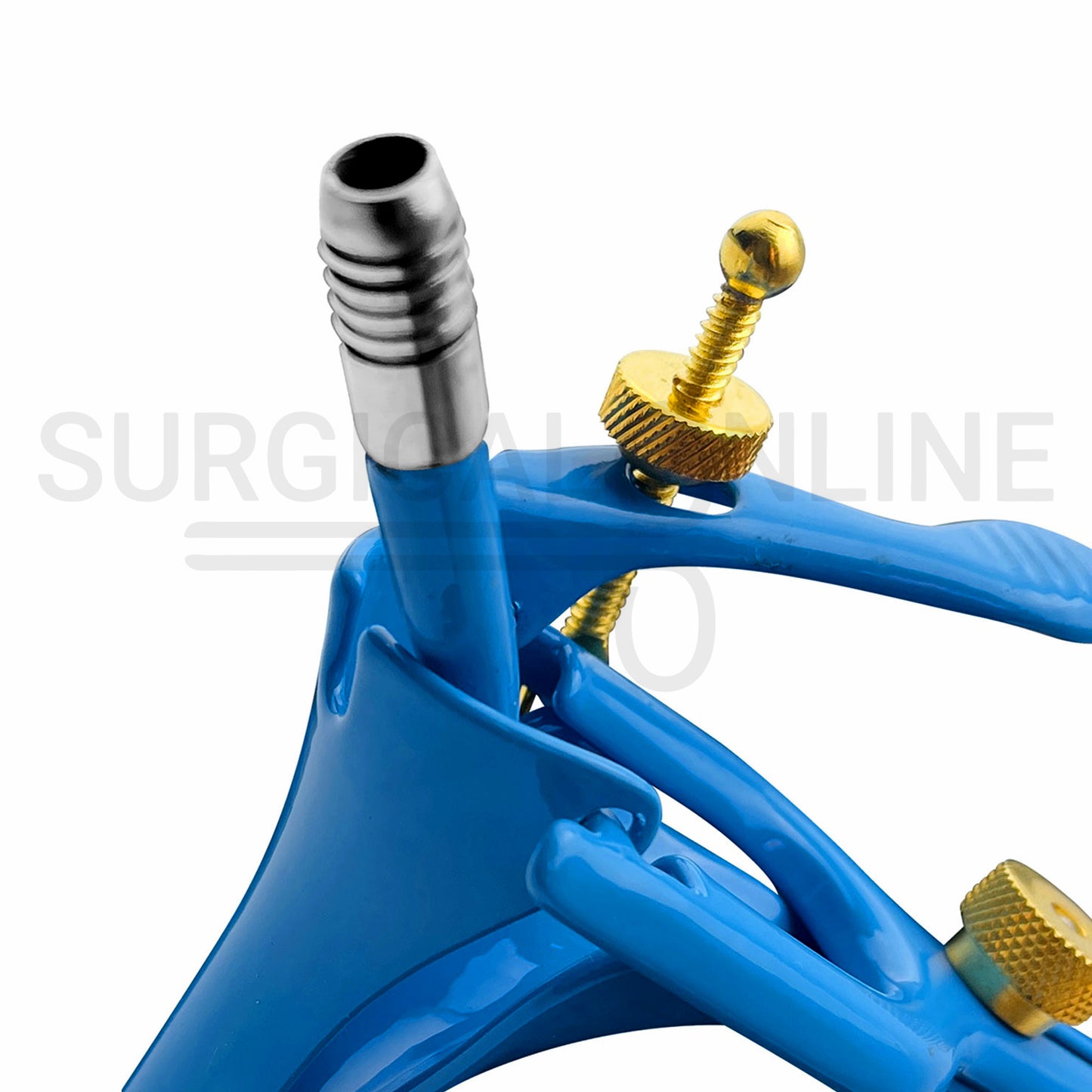 LLETZ LEEP Graves Vaginal Speculum Blue Coated Large 5.25″ × 6.0″ Blade