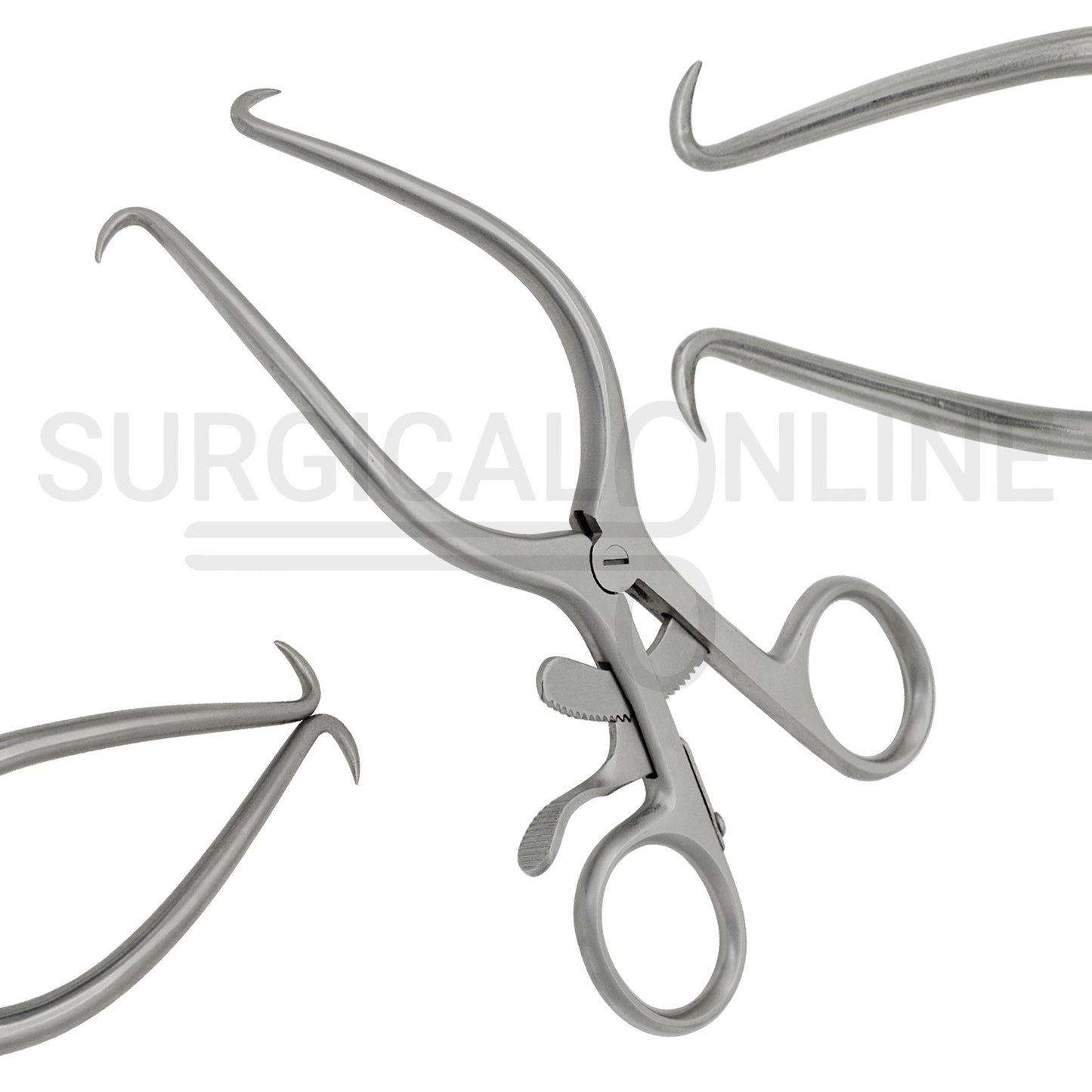 Gelpi Retractor With Grip Lock 5.50"