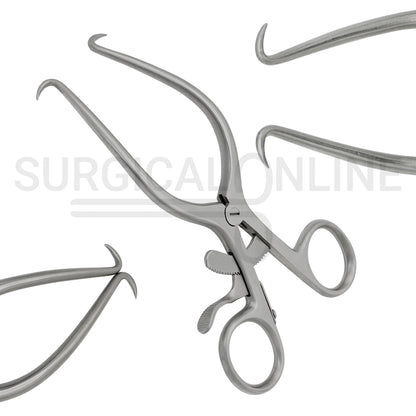 Gelpi Retractor With Grip Lock 5.50"