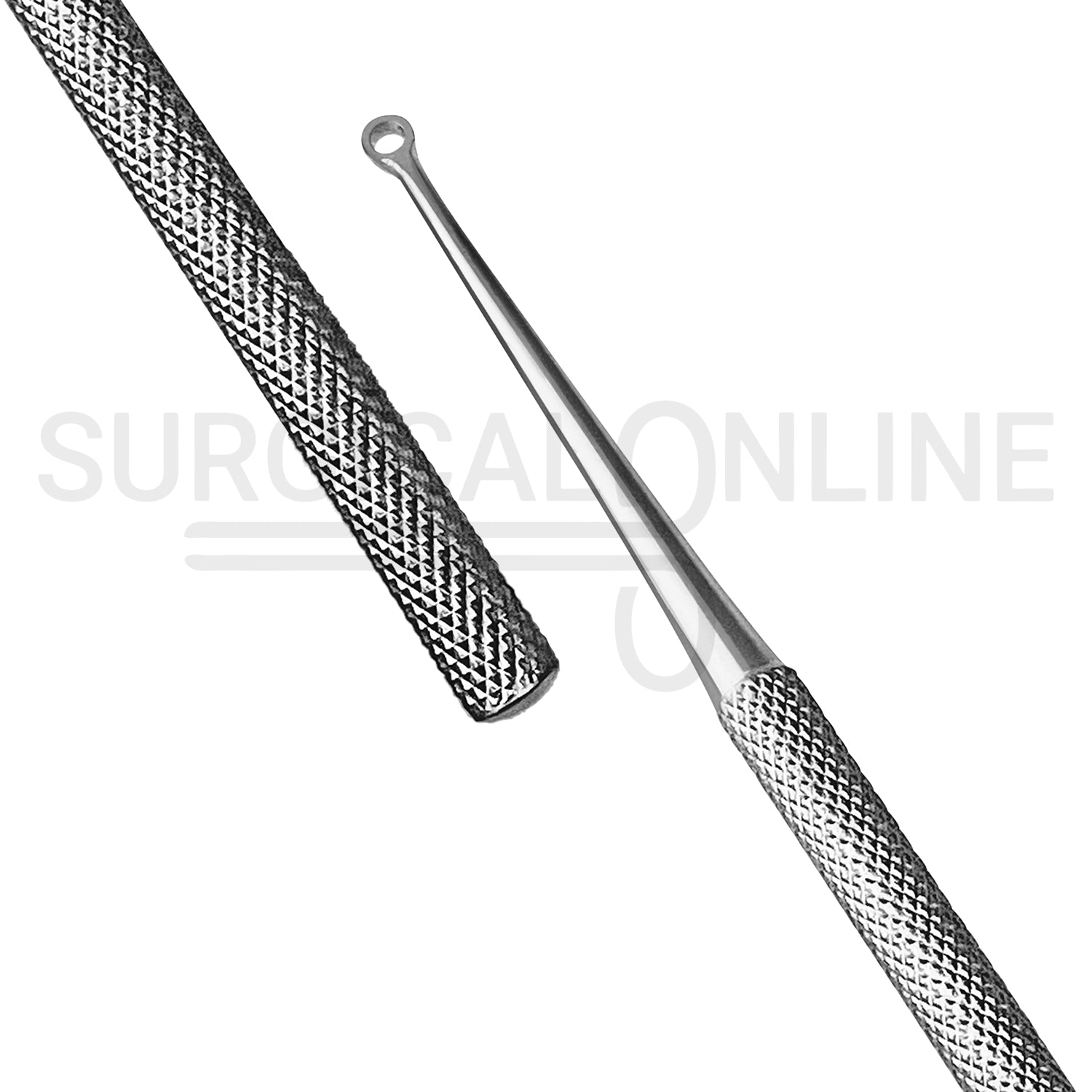 Buck Ear Curette 6.5″ Angled Sharp Blade #2