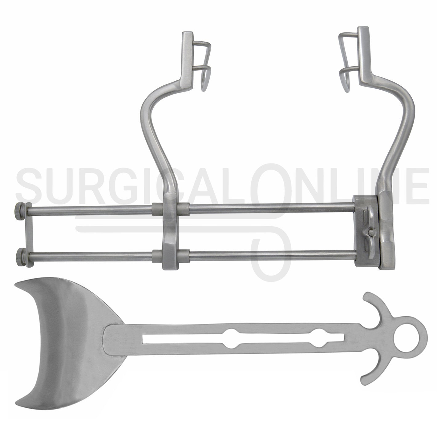 3 Pcs Balfour Abdominal Retractor 4.00" 7.00" & 10.00" Spread Set
