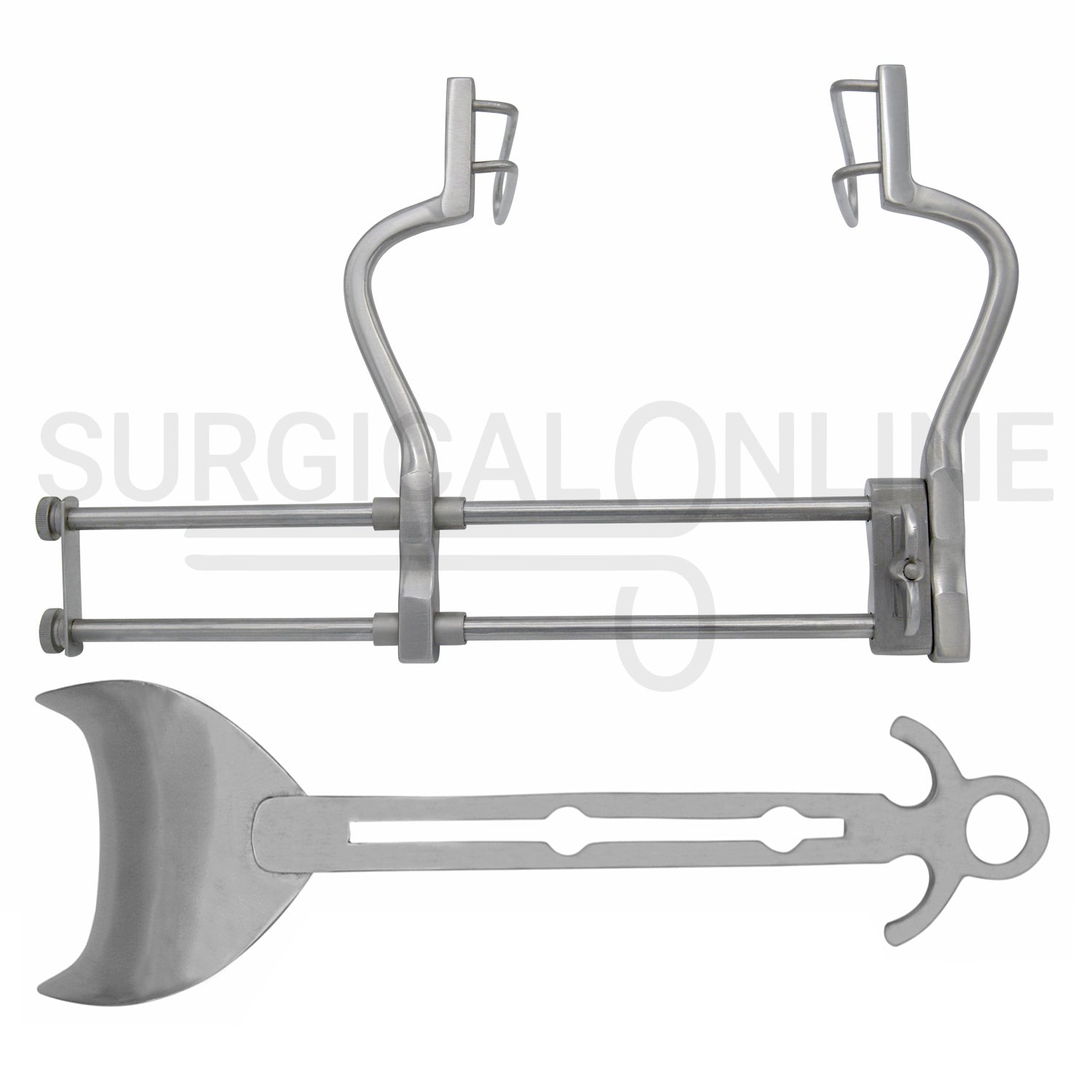 3 Pcs Balfour Abdominal Retractor 4.00" 7.00" & 10.00" Spread Set