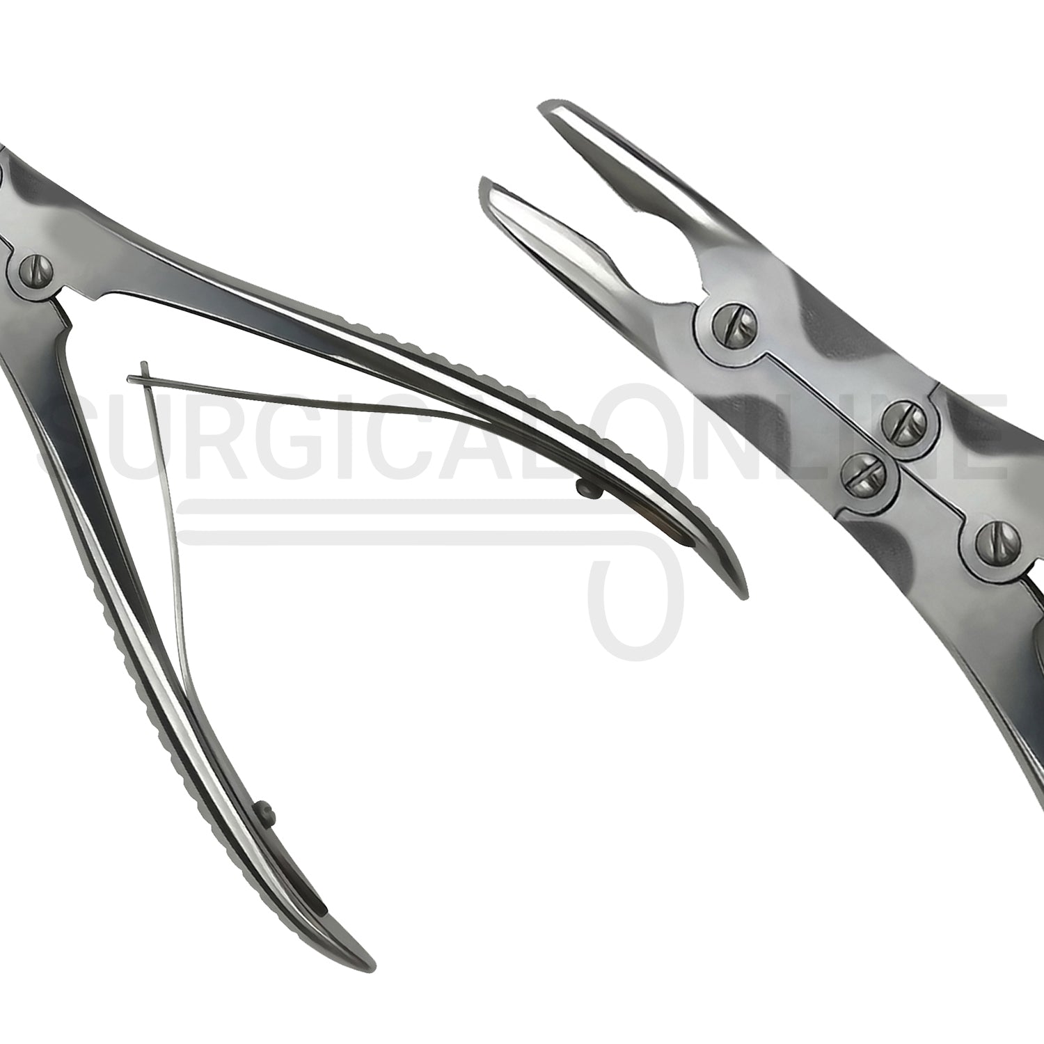 Beyer Bone Rongeur Straight Jaws 3.5mm Wide 7.00″
