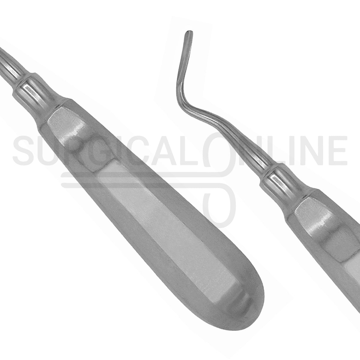 Apical Root Elevator #302 6″ Left Angled 3mm