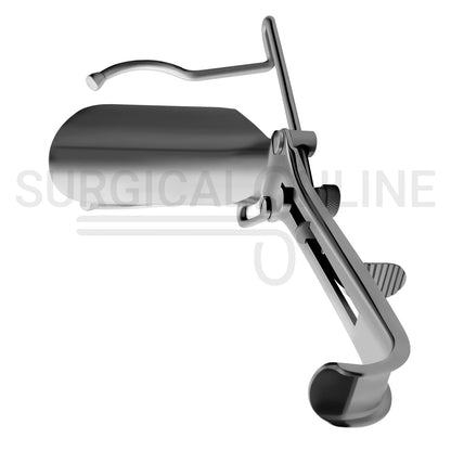 Guttmann Vaginal Speculum 9" Long, 4" x 1 3/8" Solid Center Blade