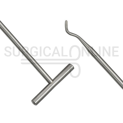 Potts Elevator #6X Left-Angled Tip 6″ T-Bar Handle