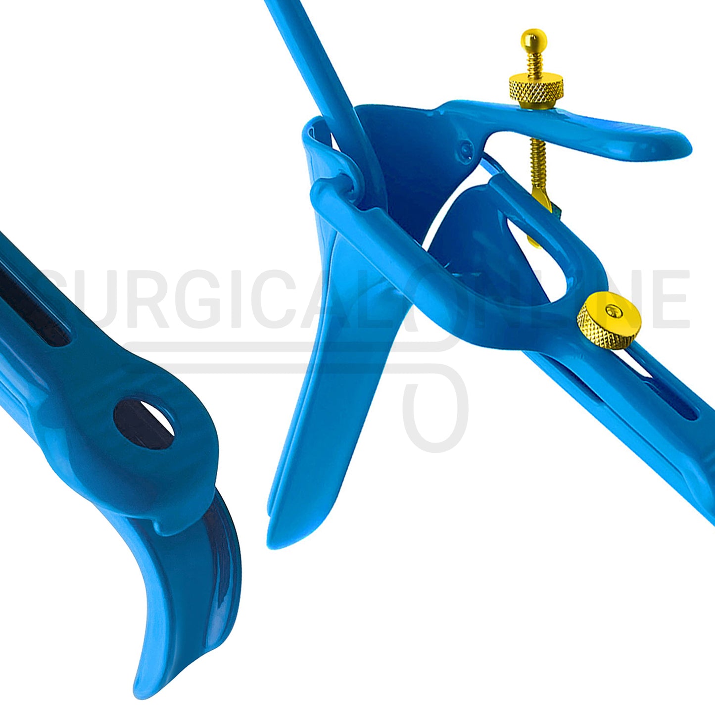 4 Pcs LLETZ LEEP Pederson Vaginal Speculum Blue Coated S, M, L & XL Set