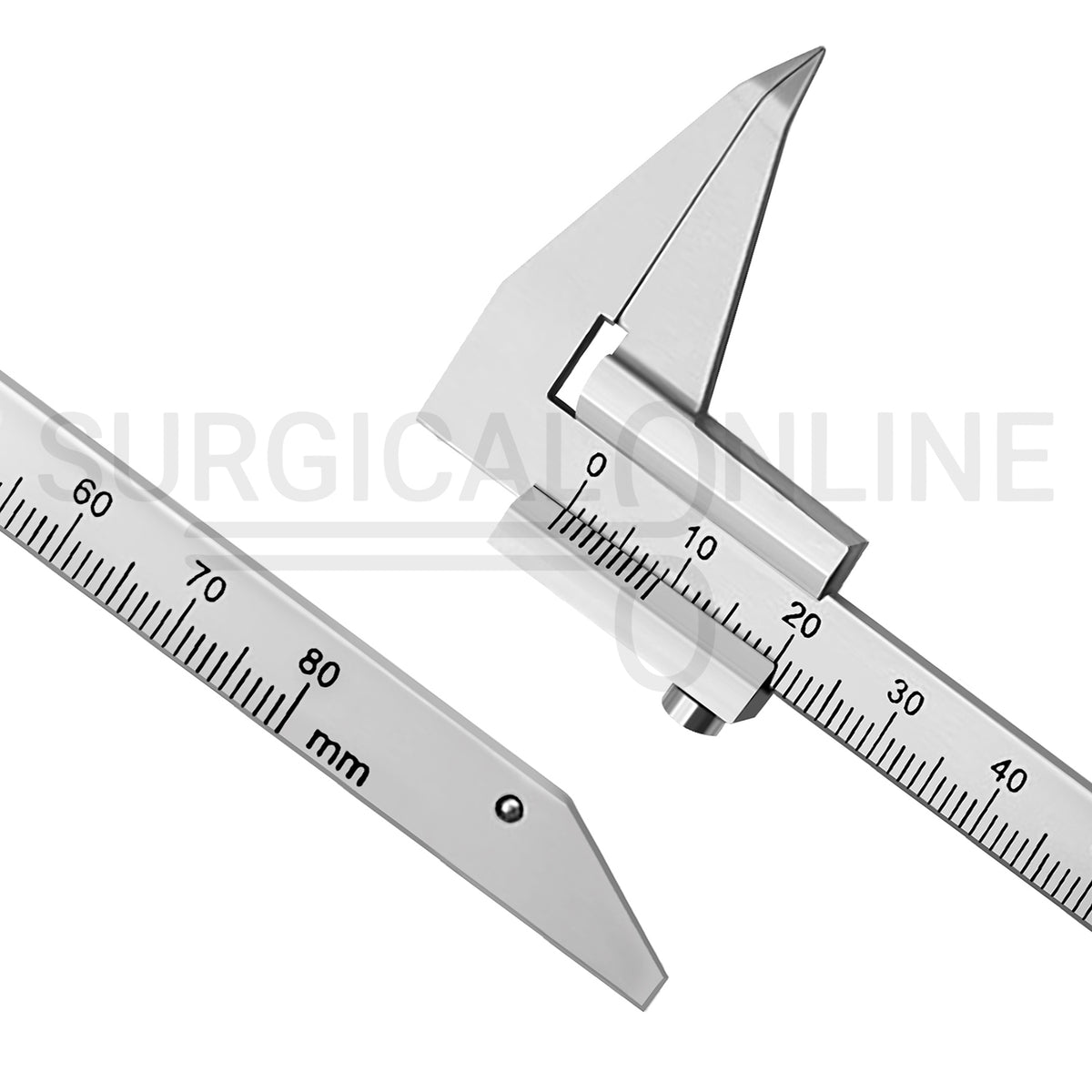 Beerendonk Caliper 0–80mm Measuring Double Sided Scale
