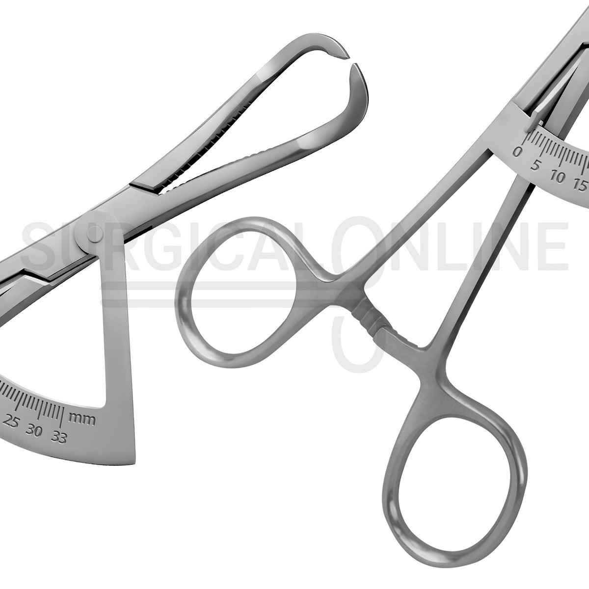 Bone Ridge Mapping Caliper 6.5″ 0–35mm Scale